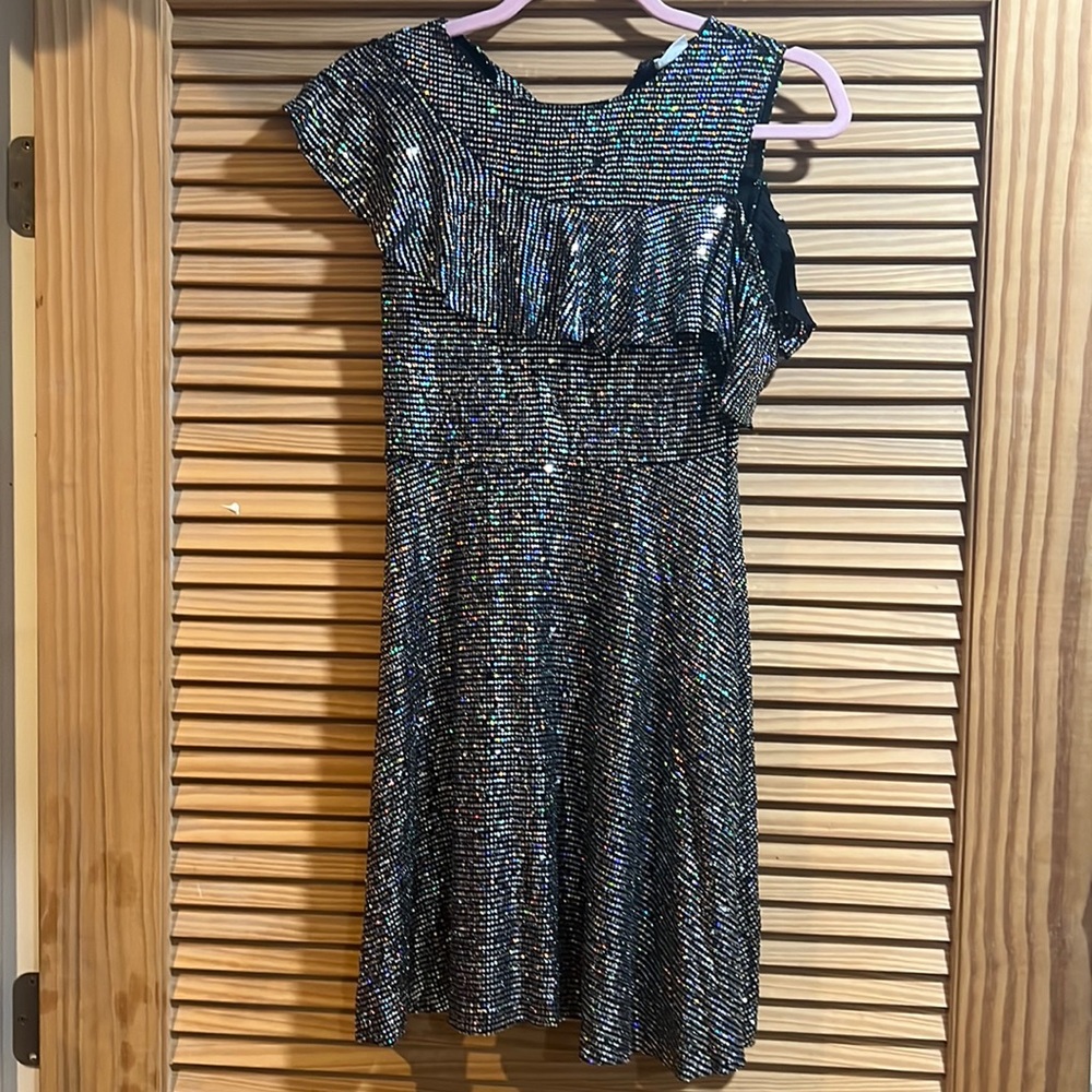 Zara sparkle dress